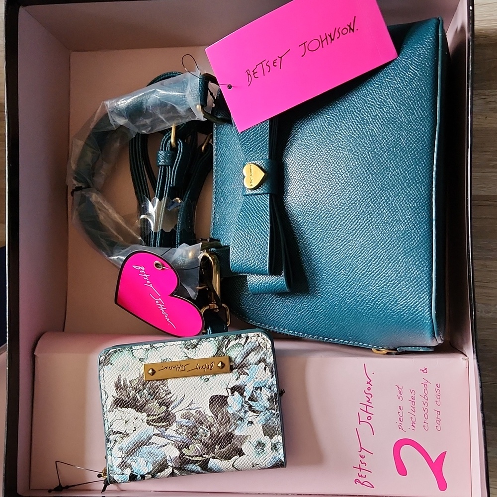 Womens Hybrid Bag And Wallet Set